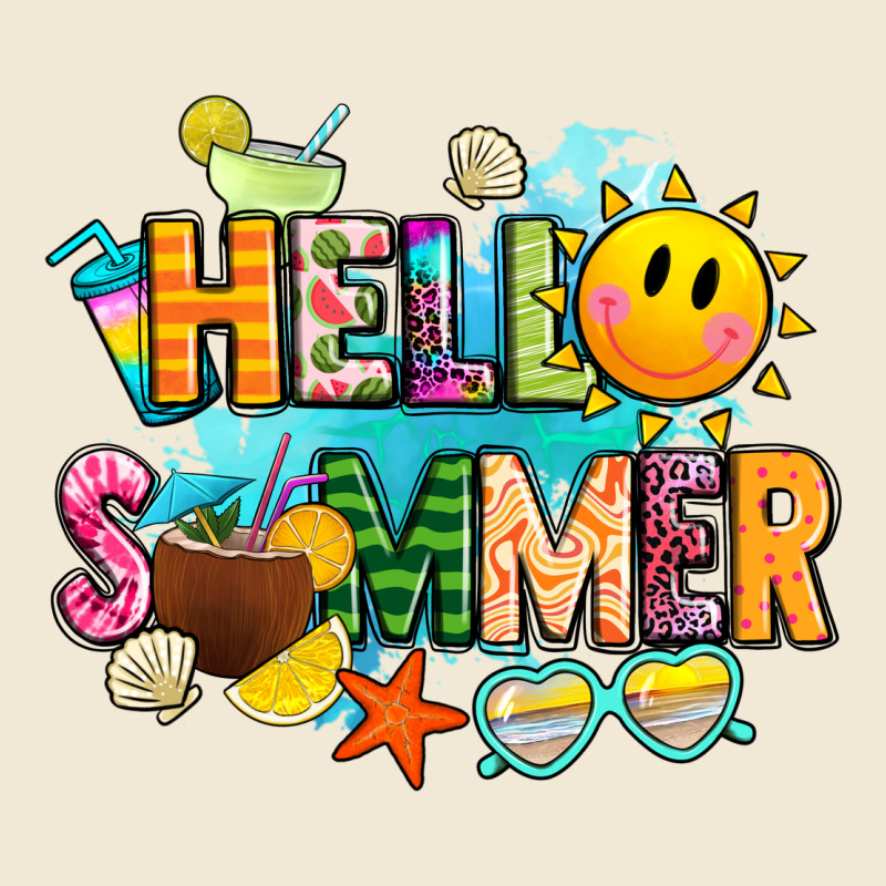 Hello Summer Ladies Tee by JahusDesignShop | Teevron