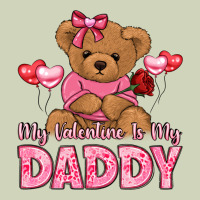 My Valentine Is My Daddy Heavyweight Hoodie | Teevron