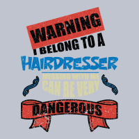 I Belong To A Hairdresser Warning Job Funny Partner Premium Hoodie | Teevron