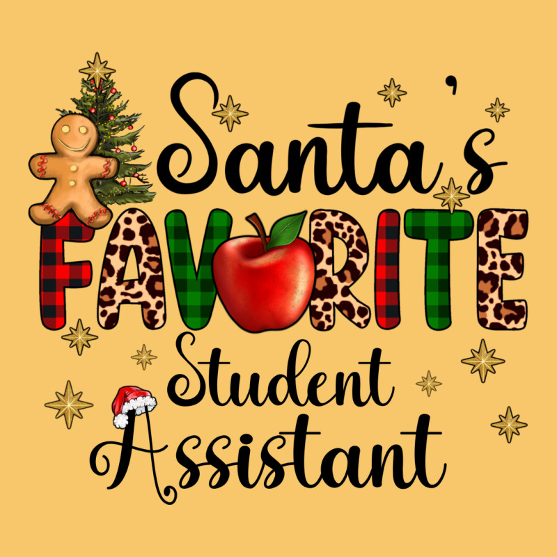 Santa's Favorite Student Assistant Vintage Hoodie by AdoDesignShop | Teevron