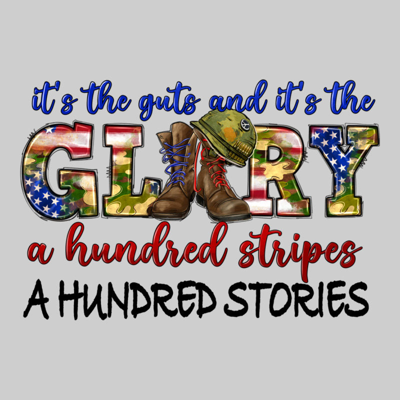 Its The Guts And Its The Glory A Hundred Stripes Premium Tee by texasbilliewilder | Teevron