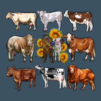 Western Cowsand Sunflowers Urban Heavy Tee | Teevron