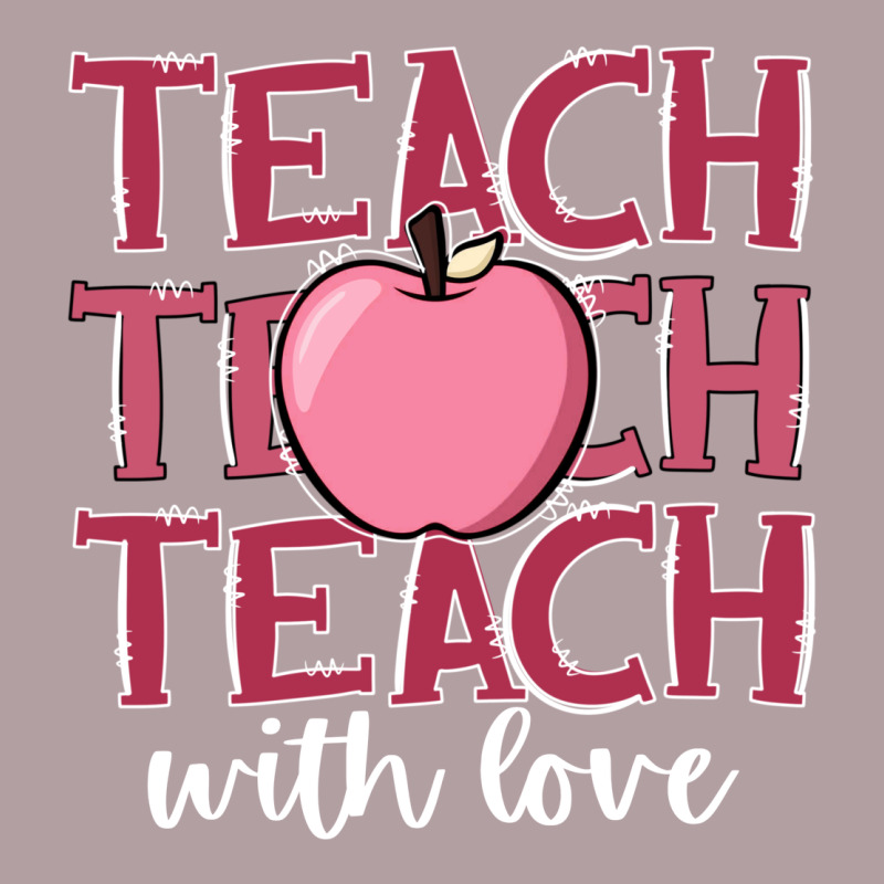 Teach With Love Vintage Hoodie by JahusDesignShop | Teevron