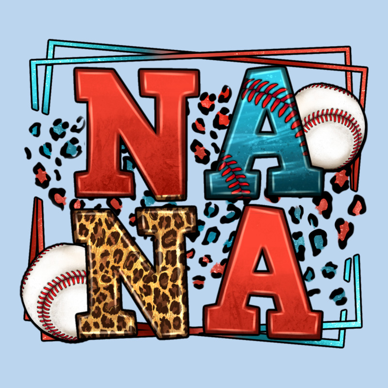 Baseball Nana Leopard Frame Classic Tee by LillyAllenDesigns | Teevron