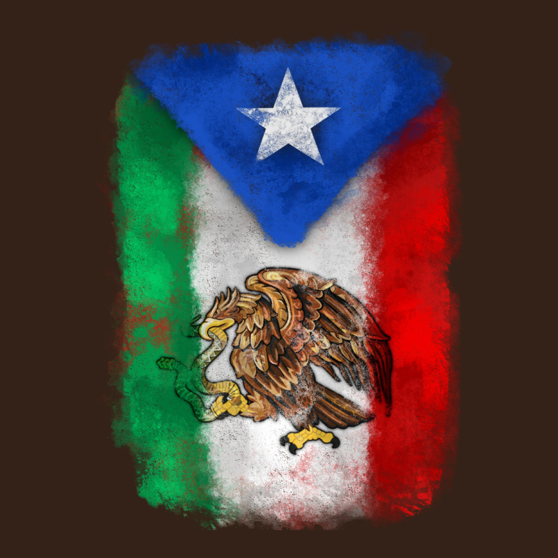 Mexico And Puerto Rico Flag Heavy Core Tee by Zillion Design Studio | Teevron