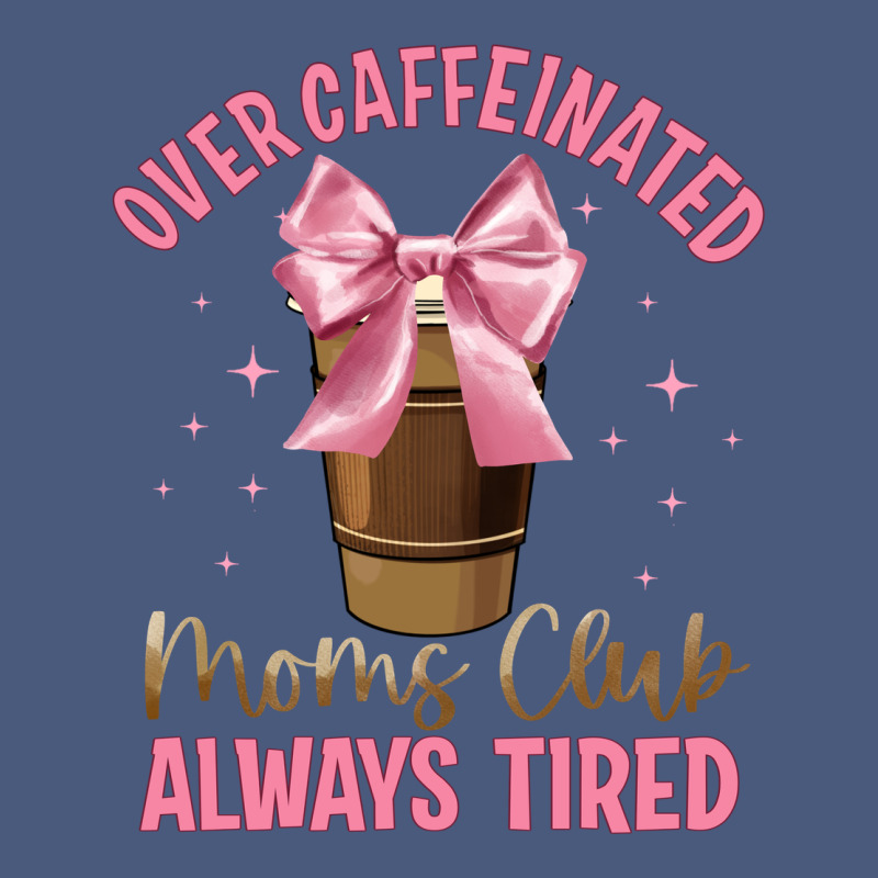 Over Caffeinated Moms Club Vintage Hoodie by JahusDesignShop | Teevron