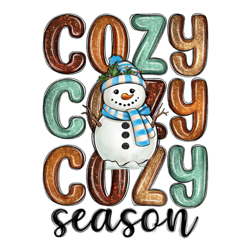 Cozy Season Snowman Ladies Tee by MaliasSmallBusiness | Teevron