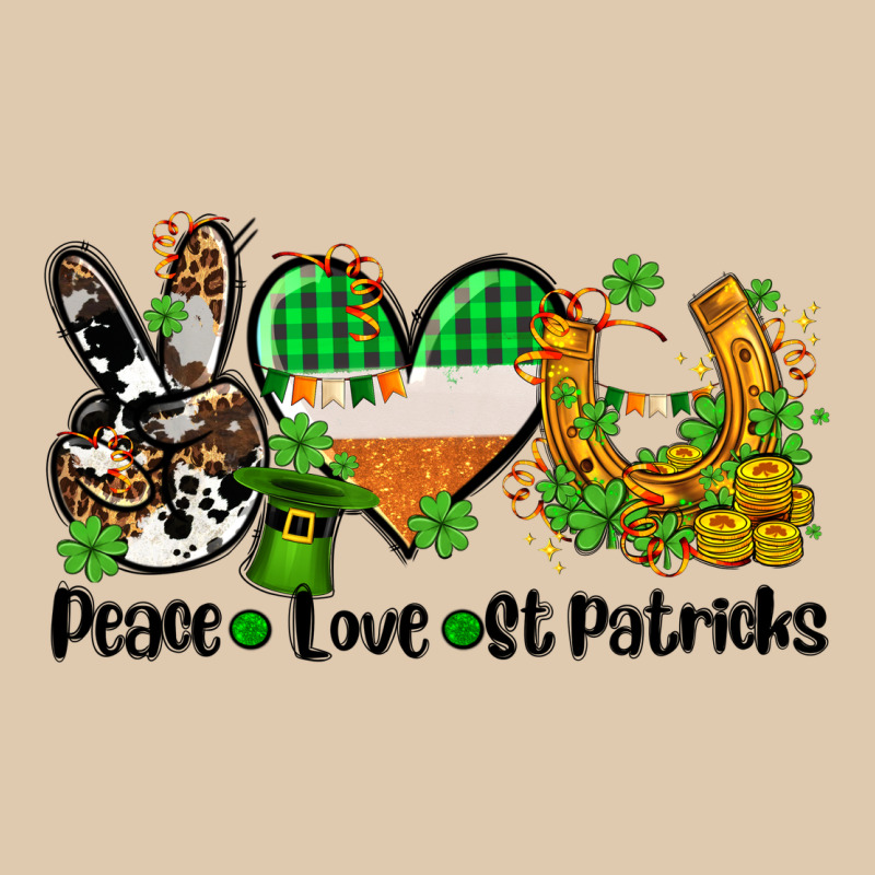 Peace Love St Patricks Classic Tee by AdoDesignShop | Teevron