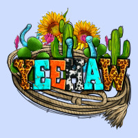 Yeehaw And Cactus With Horseshoe Urban Heavy Tee | Teevron
