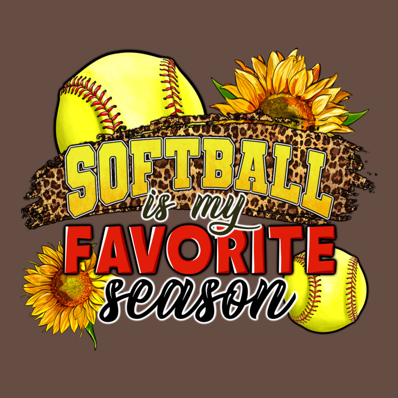 Softball Is My Favorite Season Long Sleeve Tee by LillyAllenDesigns | Teevron