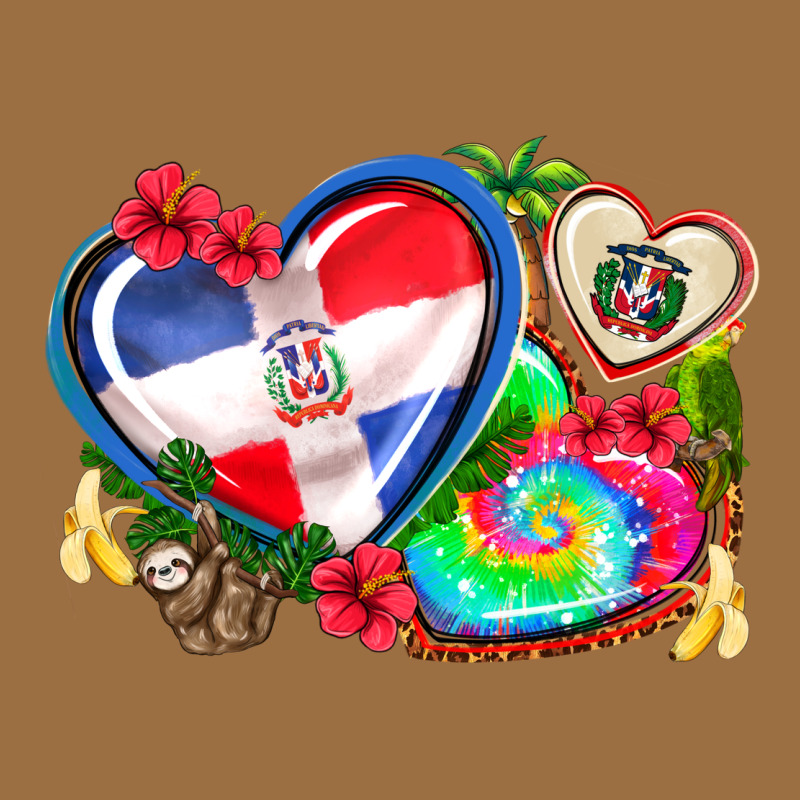 Western Leopard  Dominican Republic  Hearts Vintage Tee by AdoDesignShop | Teevron