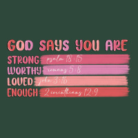 God Says You Are Zipper Hoodie | Teevron