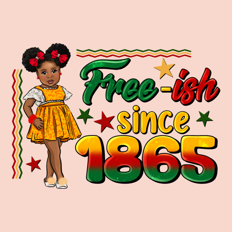 Free Ish Since 1865 Black Girl Peekaboo Juneteenth Urban Hoodie by CowGirlArtShop | Teevron