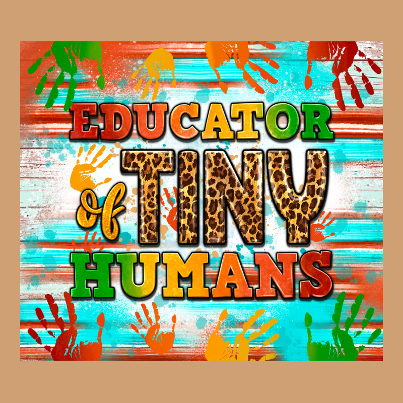 Educator Of Tiny Humans Tumbler Vintage Tee by BundleAndBundleShop | Teevron