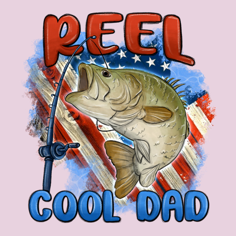 Reel Cool Dad Ladies Tee by MaliasSmallBusiness | Teevron