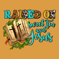 Raised On Sweet Tea And Jesus Urban Heavy Tee | Teevron