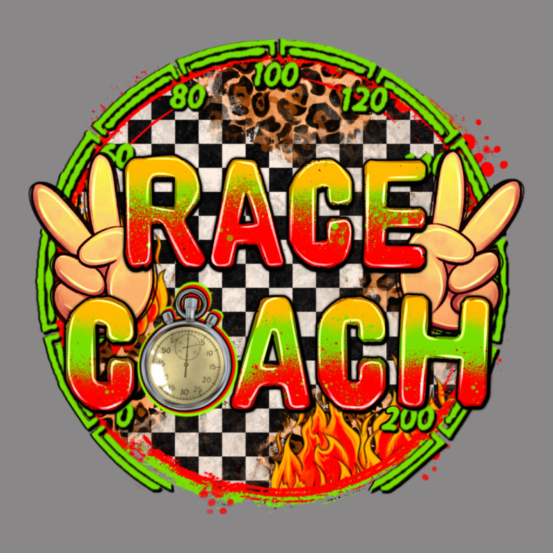 Race Coach With Leopard And Peace Hand Vintage Tee by AdoDesignShop | Teevron