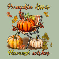 Pumpkin Kisses Harvest Wishes Urban Heavy Tee | Teevron