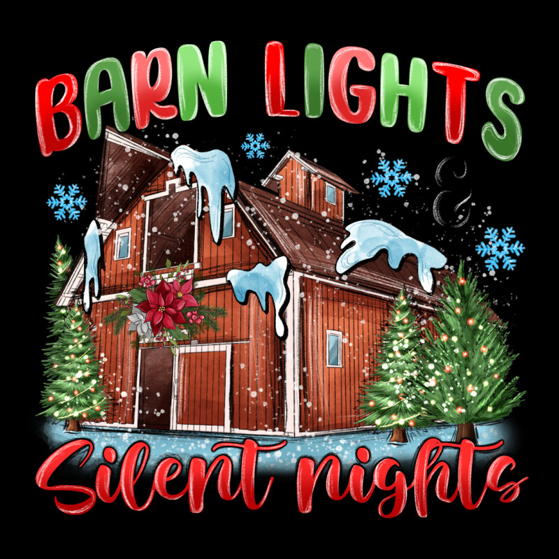 Barn Lights And Silent Nights Ladies Tee by MaliasSmallBusiness | Teevron