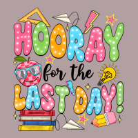 Hooray For The Last Day Black Vintage Hoodie | Teevron