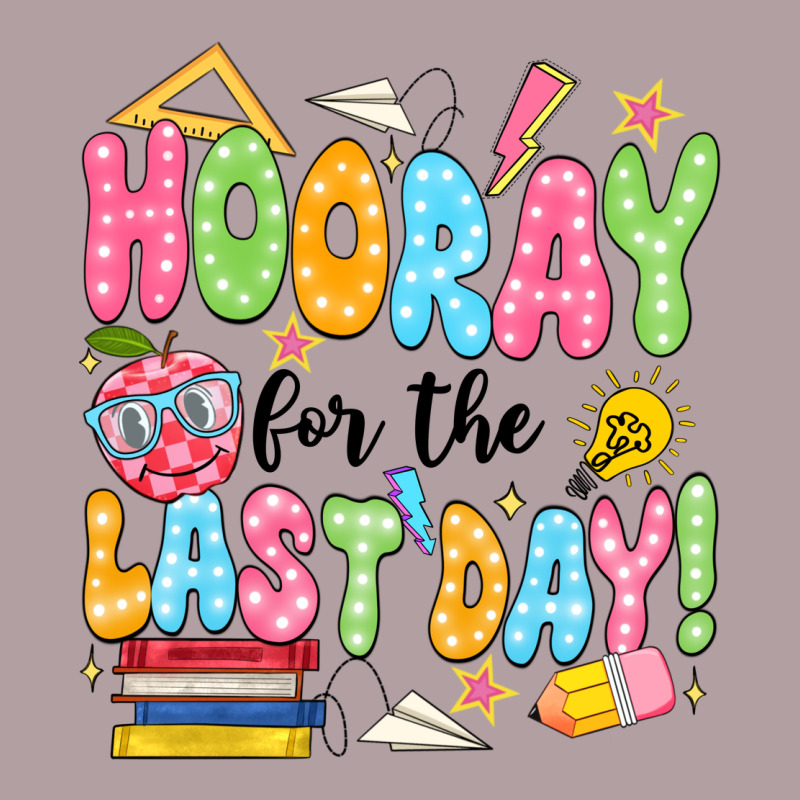 Hooray For The Last Day Black Vintage Hoodie by JahusDesignShop | Teevron