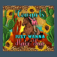 Cowgirls Just Wanna Have Fun Urban Heavy Tee | Teevron