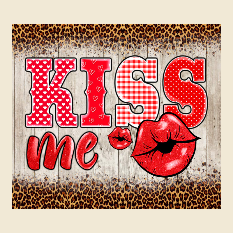 Valentine's Day Kiss Me Premium Tee by BarkalooDesign | Teevron