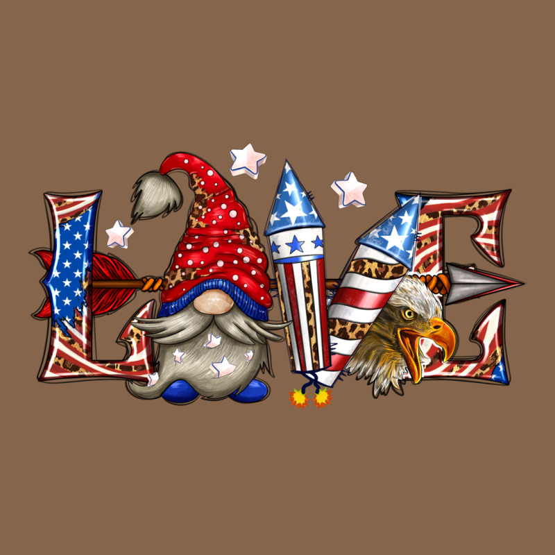 Love 4th July With Gnome Billie Wilder Premium Tee by texasbilliewilder | Teevron