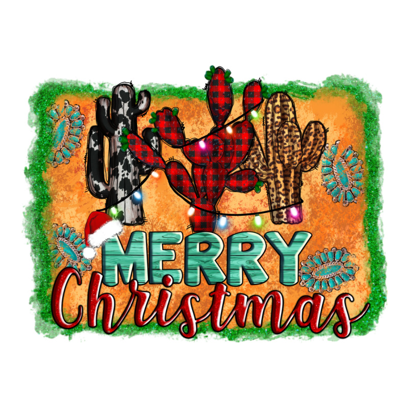 Merry Christmas Cactus Classic Tee by AdoDesignShop | Teevron