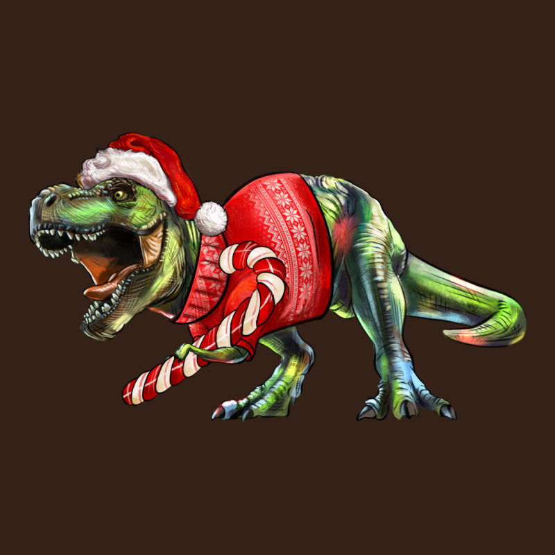 T Rex Christmas Heavy Core Tee by RanaPortraitStore | Teevron