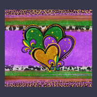 Mardi Gras Hearts And Fleur De Lis Long Sleeve Tee | Teevron