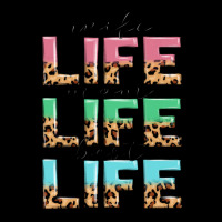 Wife Life Mom Life Best Life Ladies Tee | Teevron