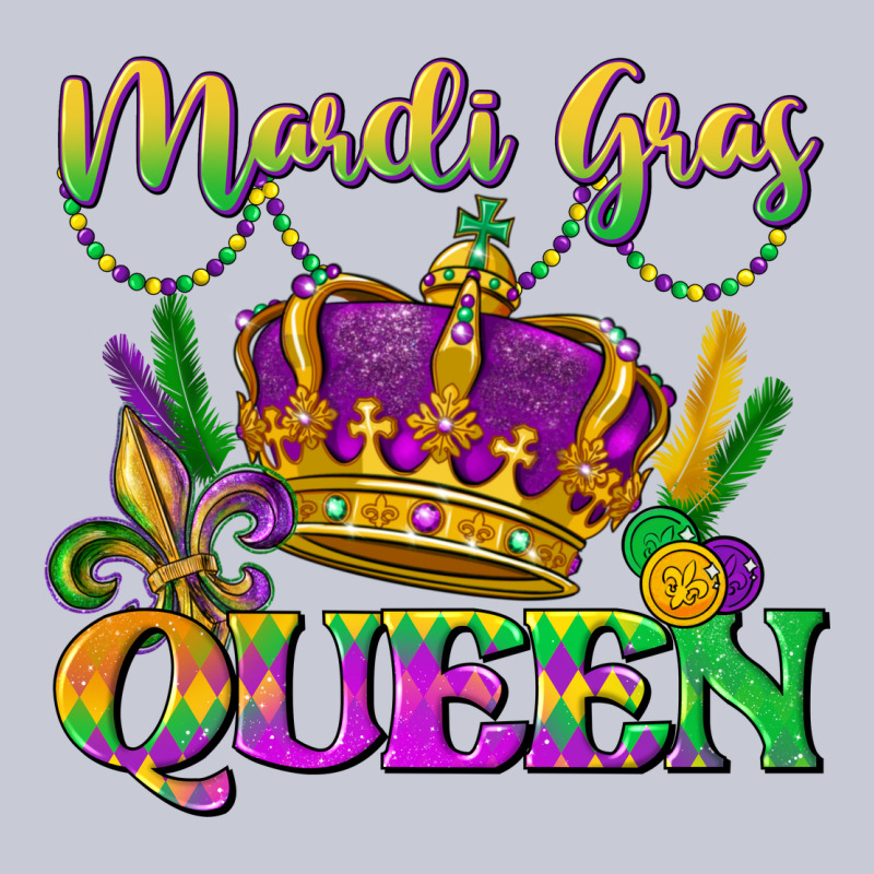 Mardi Gras Queen Heavyweight Hoodie by LillyAllenDesigns | Teevron