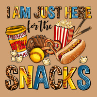 I Am Just Here For The Snacks Vintage Tee | Teevron