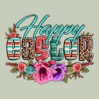 Happy Easter Western Floral Serape Leopard Long Sleeve Tee | Teevron