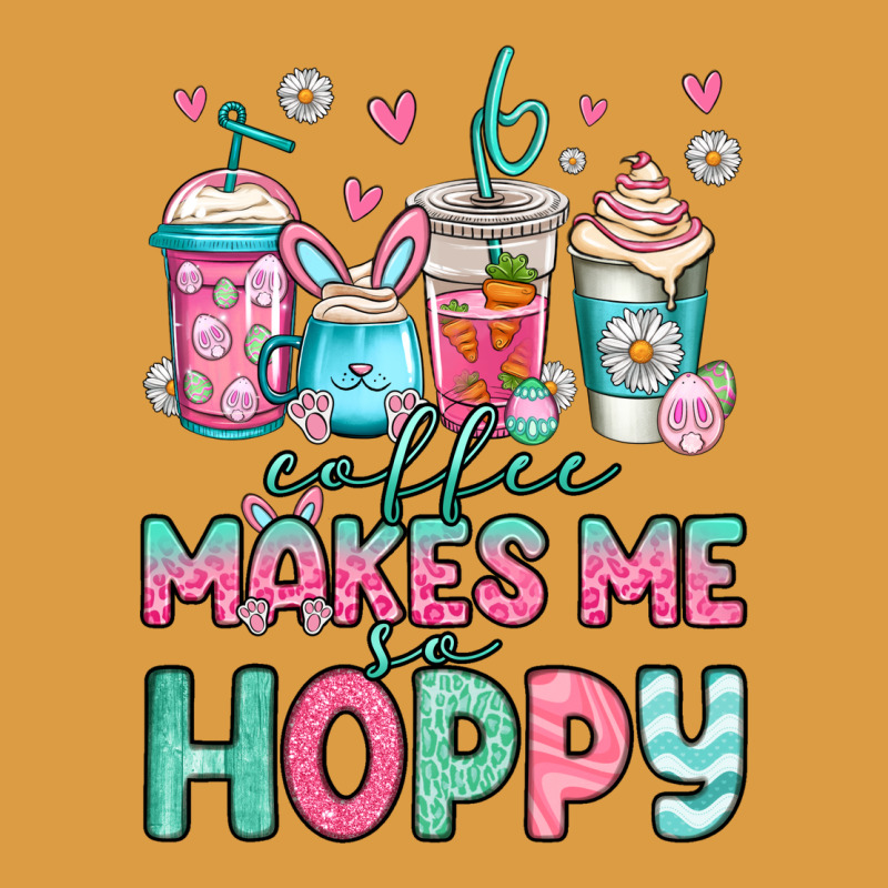 Easter Coffee Makes Me So Hoppy Urban Heavy Tee by Jasminsmagicworld | Teevron