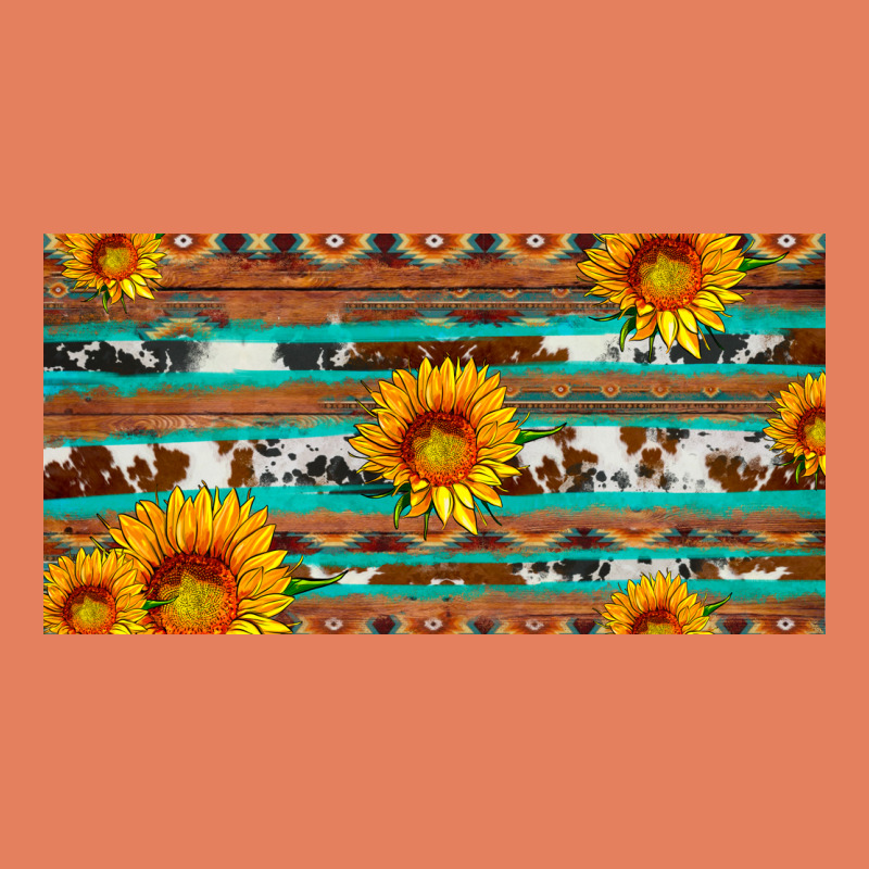 Aztec Sunflower Cowhide License Plate Classic Tee by Artiststas | Teevron