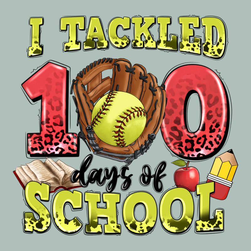 I Tackled Days Of School Softball Heavyweight Hoodie by LillyAllenDesigns | Teevron