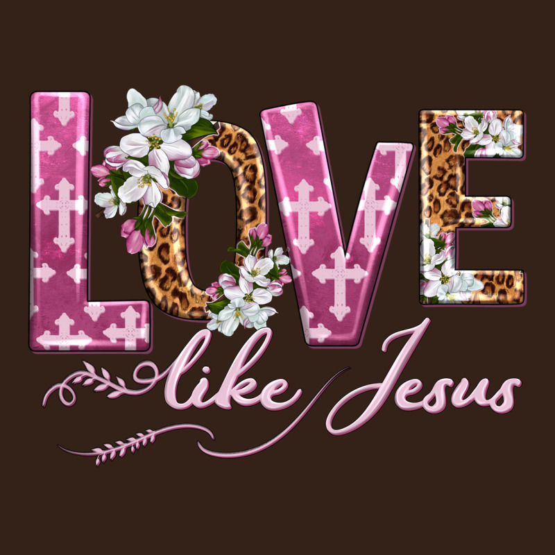 Love Like Jesus Heavy Core Tee by texasbilliewilder | Teevron