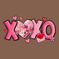 Xoxo Disco Heart Valentine's Day Zipper Hoodie | Teevron