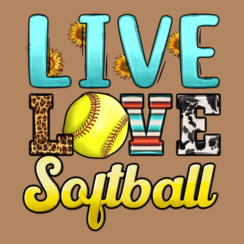 Live Love Softball Long Sleeve Tee by LillyAllenDesigns | Teevron