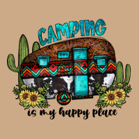 Camping Is My Happy Place2 Vintage Hoodie | Teevron