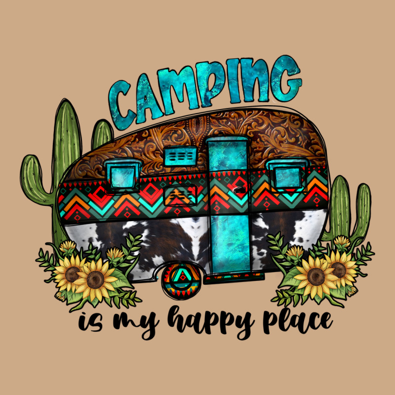 Camping Is My Happy Place2 Vintage Hoodie by JahusDesignShop | Teevron