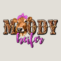 Moody Heifer With Leopard Tbw Heavy Core Tee | Teevron