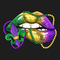 Mardi Gras Lips Heavyweight Hoodie | Teevron