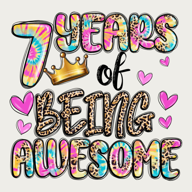 7 Years Of Being Awesome Zipper Hoodie by MaliasSmallBusiness | Teevron