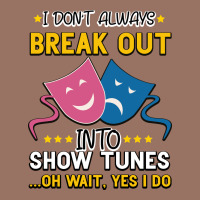 My Brain Is 95% Show Tunes. Funny Theatre Gift. Premium Hoodie | Teevron