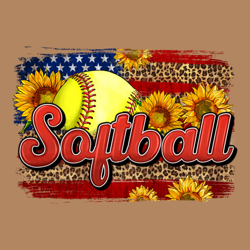 Western American Flag Softball Long Sleeve Tee by LillyAllenDesigns | Teevron