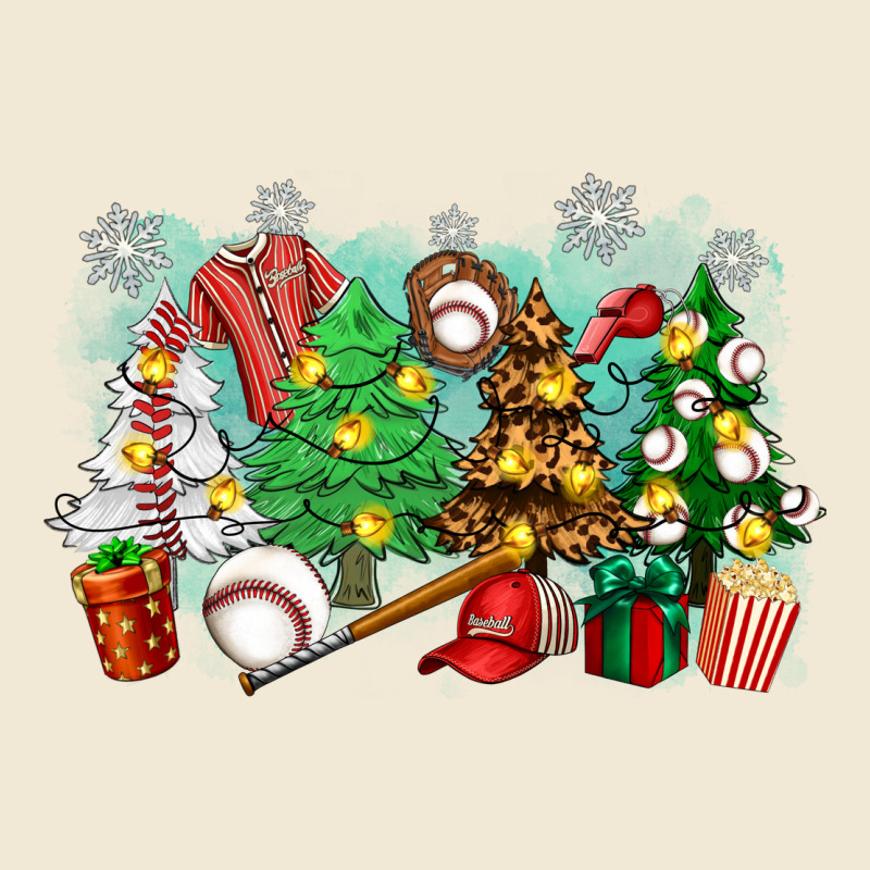 Christmas Trees With Baseball Premium Tee by Zillion Design Studio | Teevron
