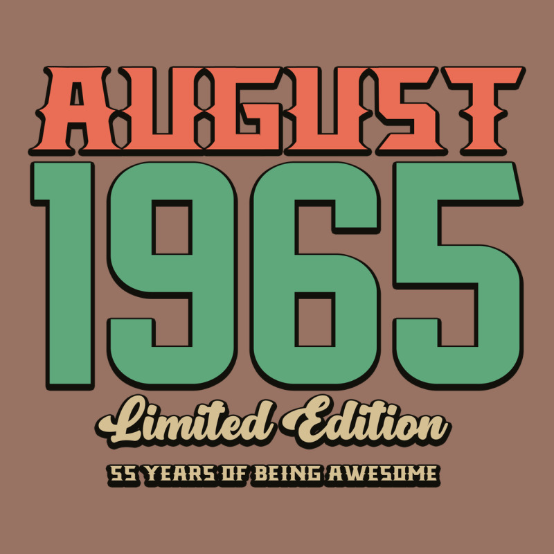 August 1965 Limited Edition 55 Years Of Being Awesome Premium Hoodie by Bettercallsaul | Teevron